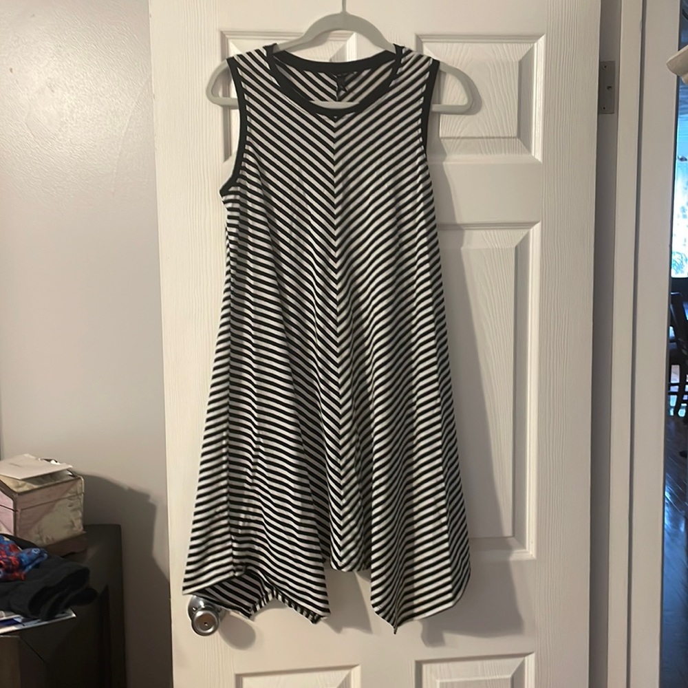 Striped maxi dress